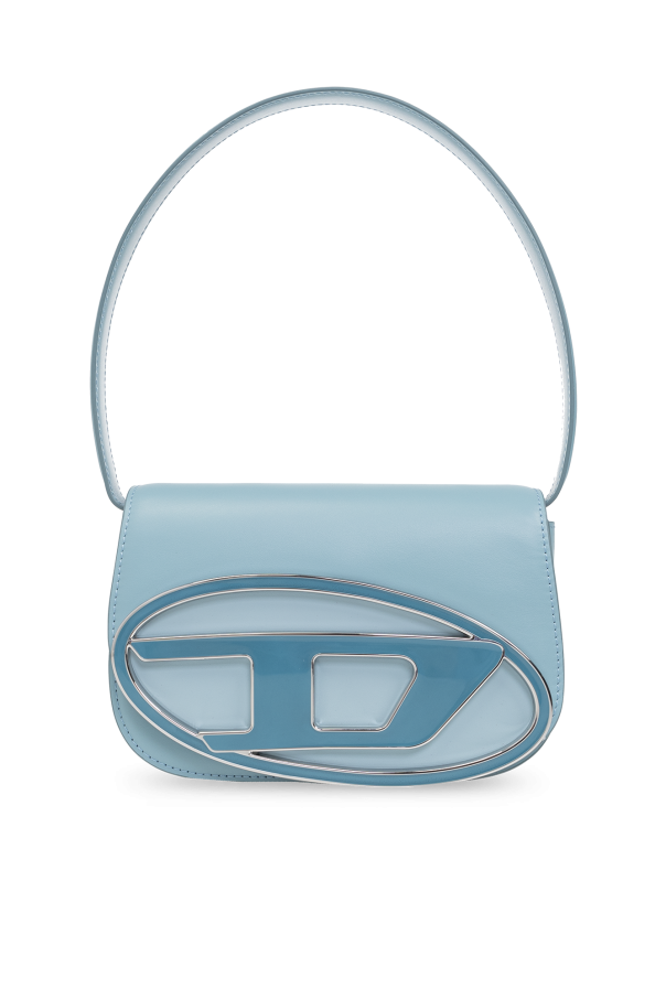 Diesel 1DR Bags: Leather shoulder bags, mirrored small logo bags